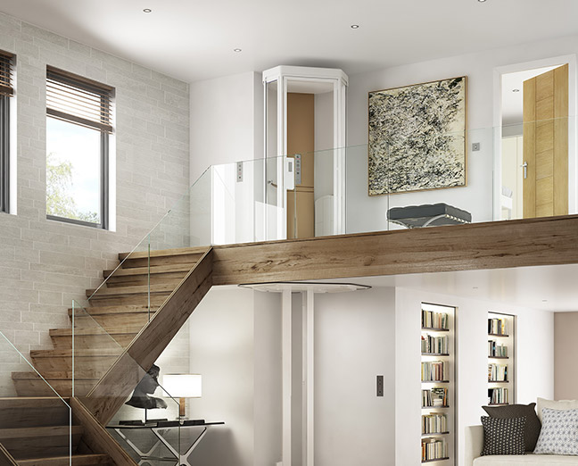 ascenseur individuel interieur