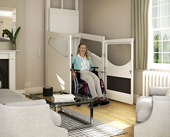 elevateur privatif pour space interieur