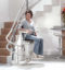 monte-escaliers pour escalier avec courbure