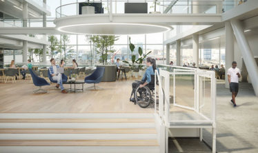 innen lift voor rolstoel